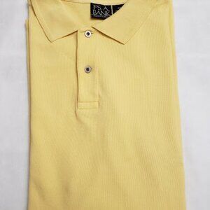 JoS. A. Bank Yalow men's Polo Shirt Size: 2X